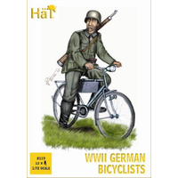 HaT 8119 1/72 WWI German on bicycles Plastic Model Kit