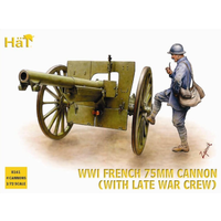 HAT 1/72 WWI Late French Artillery (75mm) HAT8161