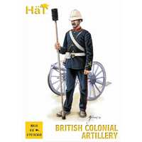 HaT 8210 1/72 Colonial Artillery Plastic Model Kit