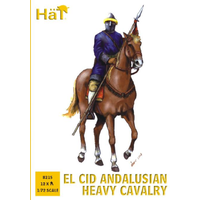 HaT 8215 1/72 Andalusian Heavy Cavalry Plastic Model Kit
