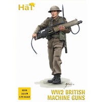 HAT 1/72 WWII British Machine Guns HAT8228