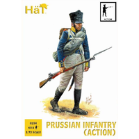 HaT 8254 1/72 Prussian Inf Action Plastic Model Kit