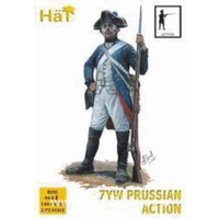 HaT 8281 1/72 7YW Prussian Inf.ACTION Plastic Model Kit