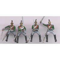 HAT 1/32 Napoleonic French Dragoons HAT9009