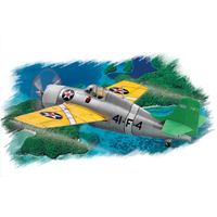 HobbyBoss 1/72 F4F-3 "Wildcat" Plastic Model Kit [80219]