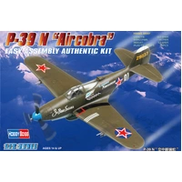 HobbyBoss 1/72 P-39 N Aircobra Plastic Model Kit [80234]