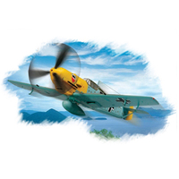 HobbyBoss 1/72 Bf109E-3 Fighter Plastic Model Kit [80253]