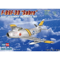 HobbyBoss 1/72 F-86F-30 Sabre Fighter Plastic Model Kit [80258]