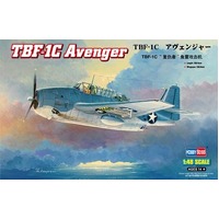 HobbyBoss 1/48 TBF-1C Avenger Plastic Model Kit [80314]