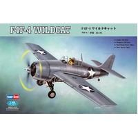 HobbyBoss 1/48 F4F-4 Wildcat Fighter Plastic Model Kit [80328]