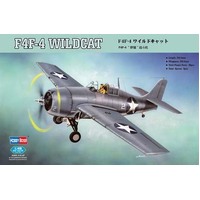 HobbyBoss 1/48 F4F-4 Wildcat Fighter Plastic Model Kit [80328]