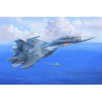 HobbyBoss 1/48 Su-27UB Flanker C Plastic Model Kit [81713]