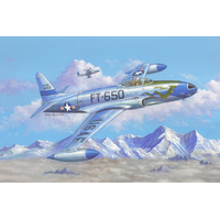 HobbyBoss 1/48 F-80C Shooting Star fighter Plastic Model Kit [81725]