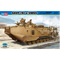 HobbyBoss 1/35 US Amphibia AAVP-7A1 With UWGS 82412 Plastic Model Kit