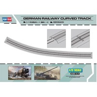 HobbyBoss 1/72 German Railway Curved Track 82910 Plastic Model Kit