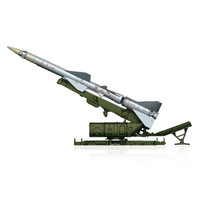 HobbyBoss 1/72 Sam-2 Missile with Launcher Cabin Plastic Model Kit [82933]