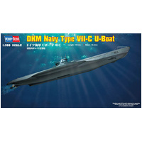HobbyBoss 1/350 DKM Navy Type VII-C U-Boat Plastic Model Kit [83505]