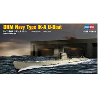 HobbyBoss 1/350 DKM Navy Type lX-A U-Boat Plastic Model Kit [83506]
