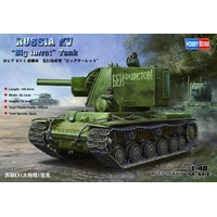 HobbyBoss 1/48 Russian KV Big Turret Tank 84815 Plastic Model Kit