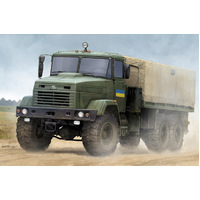HobbyBoss 1/35 Ukraine KrAZ-6322 Soldier Cargo Truck Plastic Model Kit [85512]