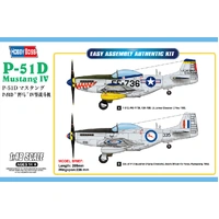 HobbyBoss 1/48 P-51D Mustang IV Fighter Plastic Model Kit [85806]