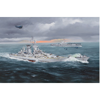 HobbyBoss 1/350 USS Hawaii CB-3 Plastic Model Kit [86515]