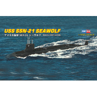 HobbyBoss 1/700 SSN-21 SEAWOLF ATTACK SUBMARINE Plastic Model Kit [87003]