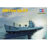 HobbyBoss 1/700 DKM U-boat Type IX C Plastic Model Kit [87007]