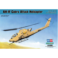 HobbyBoss 1/72 AH-1F Cobra Attack Helicopter Plastic Model Kit [87224]