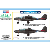 HobbyBoss 1/72 US P-61B Black Widow Plastic Model Kit [87262]