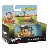 Hot Wheels 1/50 Elite One Flintstones Vehicle with Figures Elite One Movie