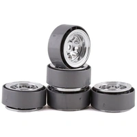 Hobby Plus Internal Bead Lock Wheel Set (Chrome)