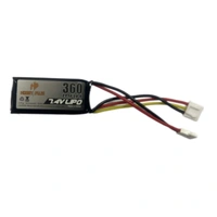 Hobby Plus 7.4V 360MAH Lipo