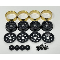 Hobby Plus 1.2 Steelie Bead Lock Wheel (Black)