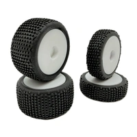 HobbyPlus HBP V-Blox Tire Set (White) (Speck-B)