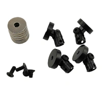 Hobby Details DR01002B Aluminium Body Mount Set For Drift Cars Black 1/10