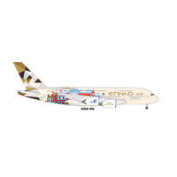 Herpa 1/500 Etihad Airways Airbus A380 "Choose the United Kingdom" Diecast Model