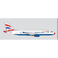 Herpa 1/500 British Airways Airbus A318 "Flying Start" Diecast Plane