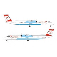 Herpa 1/500 Austrian Airlines Bombardier Q400 "Pfiat Di, Dash! Diecast Aircraft