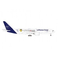 Herpa 1/500 Lufthansa Cargo Boeing 777F "Sustainable Fuel - Powered by DB Schenker" Diecast Aircraft