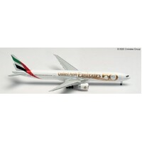 Herpa 1/500 Emirates Boeing 777-300ER - UAE 50th Anniversary Diecast Plane