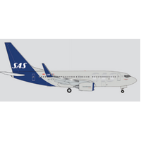 Herpa 1/500 SAS Scandinavian Airlines Boeing 737-700 Diecast Plane