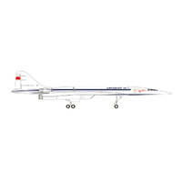 Herpa 1/400 Tupolev Design Bureau Tupolev TU-144S CCCP-77101 Diecast Aircraft