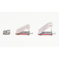 Herpa 1/200 Qantas Historic Passenger Stairs with Tractor