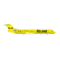 Herpa 1/200 Hapag-Lloyd Express Fokker 100 Diecast Model