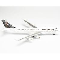Herpa 1/200 Iron Maiden (Air Atlanta Icelandic) Boeing 747-400 "Ed Force One"  Book of Souls World Tour 2016 TF-AAK Diecast Aircraft