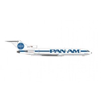 Herpa 1/200 Pan Am Boeing 727-200 - Billboard with cheatline test livery
