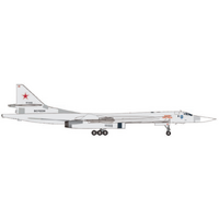 Herpa 1/200 Russian Air Force Tupolev TU-160 - 6950th Guards Air Base "V. Reshetnikov" Diecast Aircraft