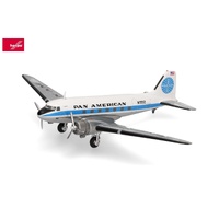 Herpa 1/200 Pan American World Airways Douglas DC-3 Diecast Model Aircraft