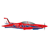 Herpa 1/72 Royal Australian Air Force Pilatus PC-21 - Roulettes Aerobatic Team "RAAF 100" A54-036 Diecast Aircraft